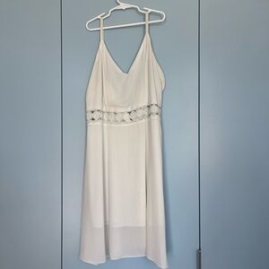 Elegant White Summer Dress!